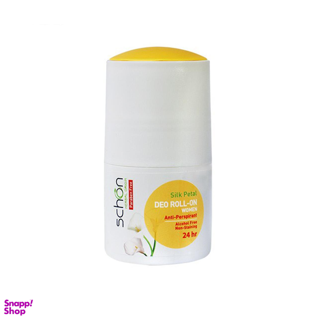 رول ضد تعریق زنانه شون مدل Silk Petal حجم 50 میلی لیتر
