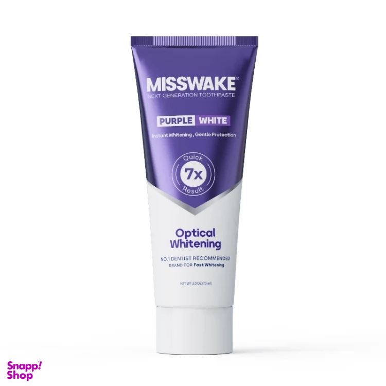 خمیر دندان میسویک مدل Purple White حجم 75 میلی لیتر