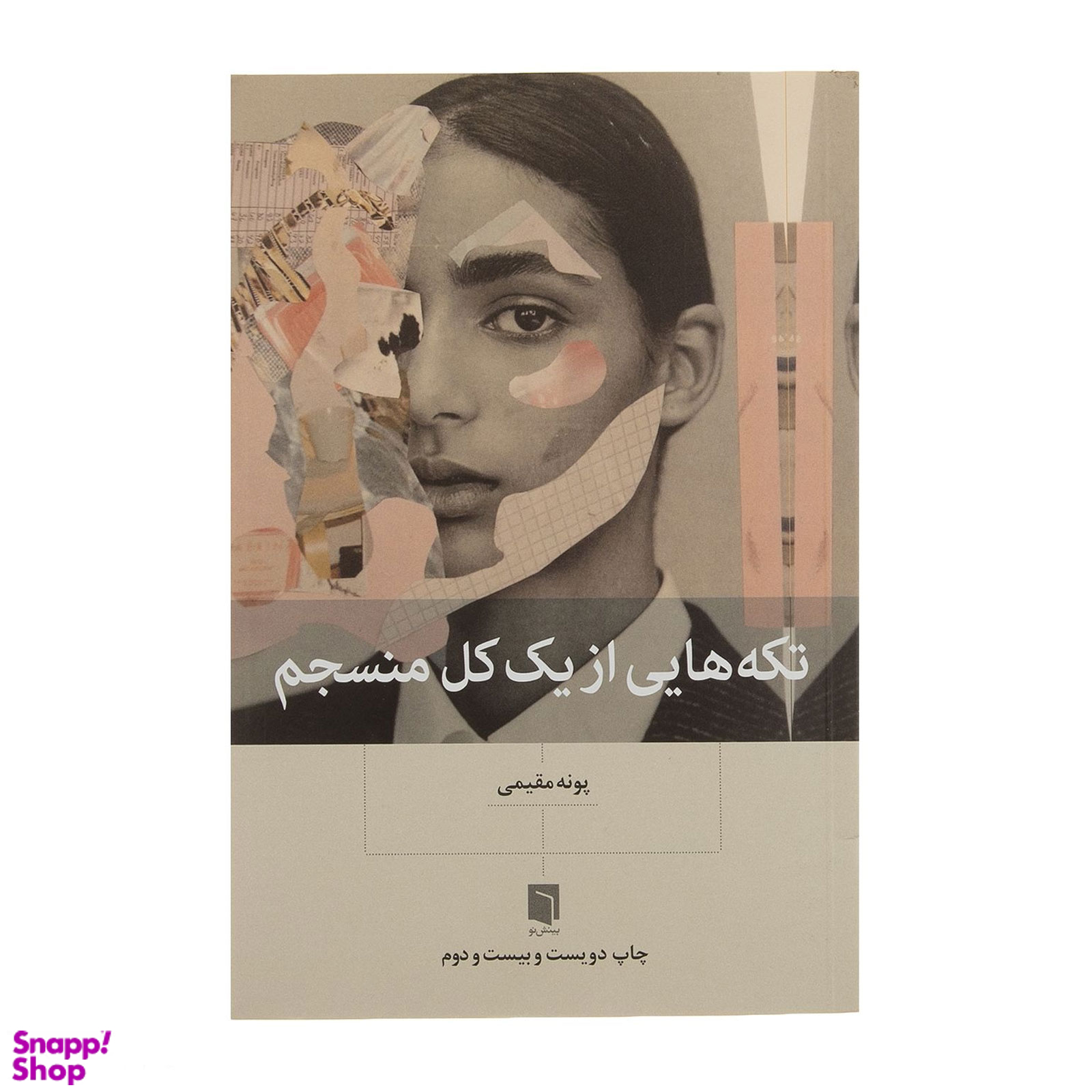 کتاب تکه هایی از یک کل منسجم اثر پونه مقیمی انتشارات بینش نو