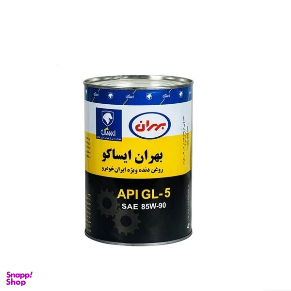 روغن گیربکس بهران  مدل 85w90 حجم یک لیتر