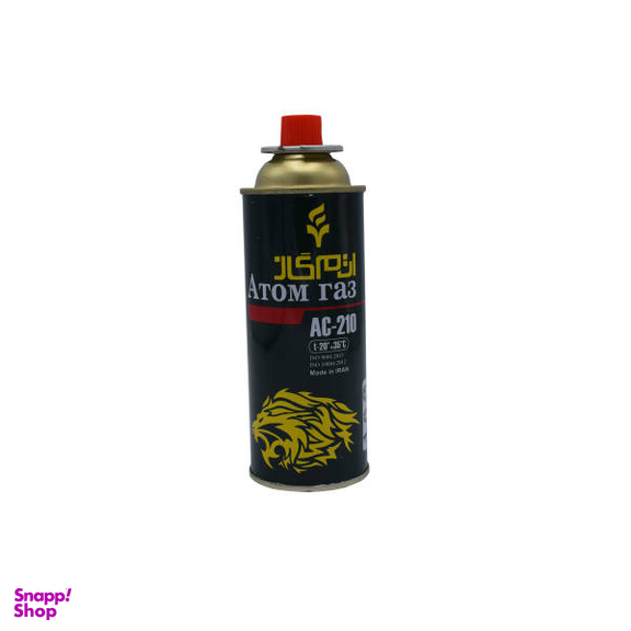 کپسول گاز 210 گرمی اتم گاز کد 320