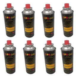کپسول گاز 250 گرمی پارس رگولاتور مدل 1113 بسته 8 عددی