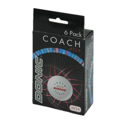 توپ پینگ پنگ دونیک مدل +COACH 40 بسته 6 عددی