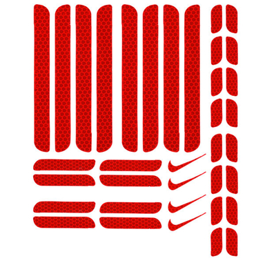 برچسب شبرنگ دوچرخه فلکترا مدل FRAME36 بسته 36 عددی