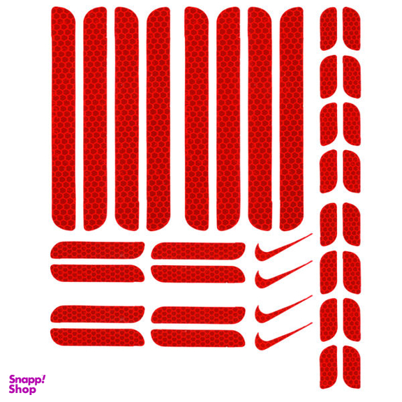 برچسب شبرنگ دوچرخه فلکترا مدل FRAME36 بسته 36 عددی