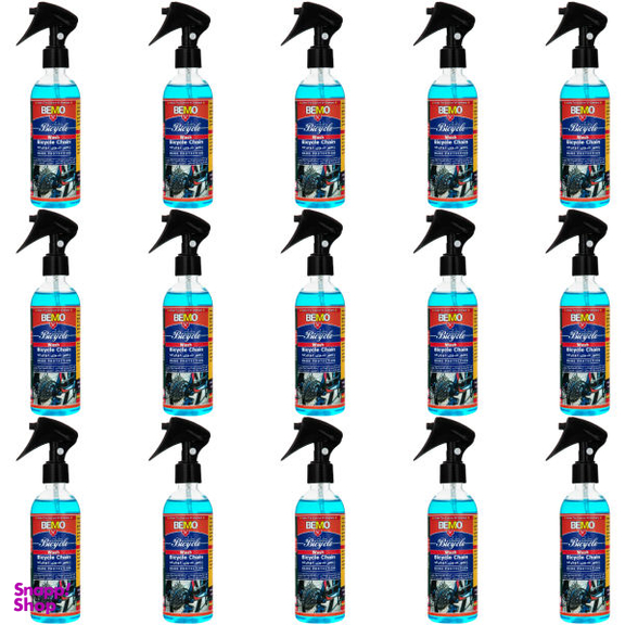 اسپری زنجیر شوی دوچرخه بمو مدل B10 حجم 250 میلی لیتر بسته 15 عددی