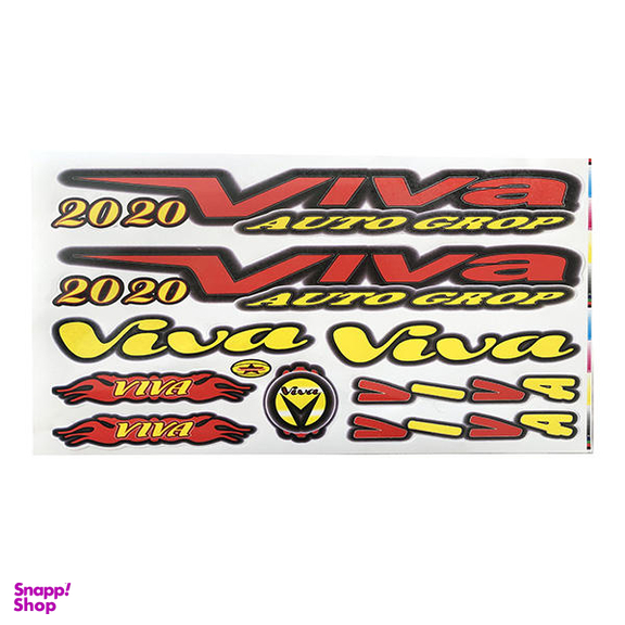 استیکر دوچرخه مدل vi