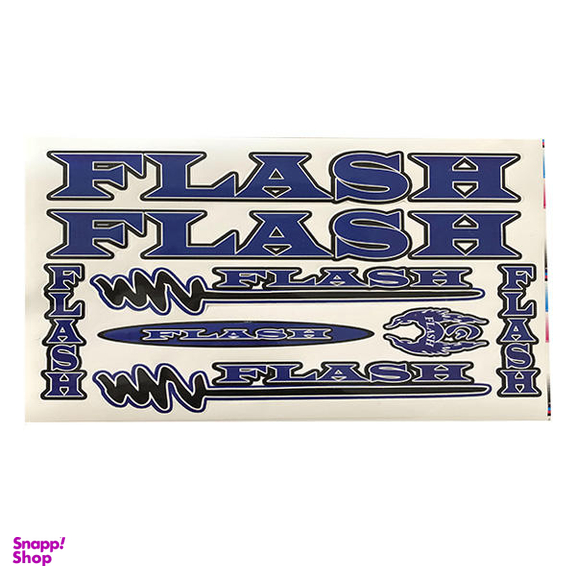 استیکر دوچرخه مدل flash