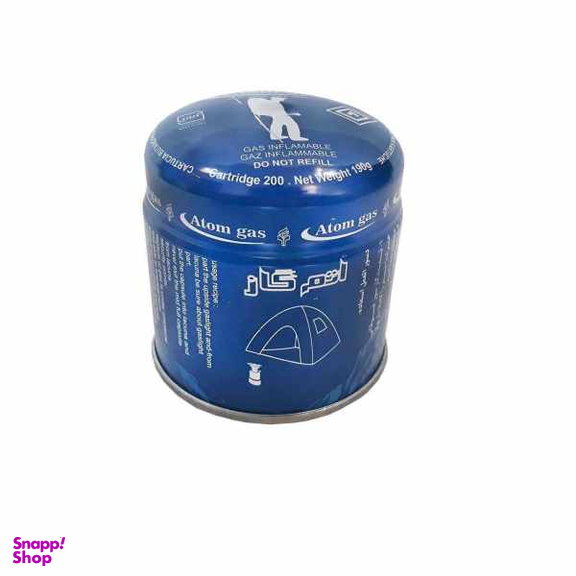 کپسول گاز سفری اتم گاز وزن 190 گرم