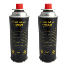 کپسول گاز اتم گاز (Atom Gas) مدل 02 وزن 227 گرم بسته 2 عددی