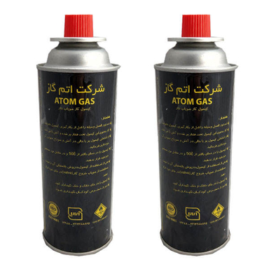 کپسول گاز اتم گاز (Atom Gas) مدل 02 وزن 227 گرم بسته 2 عددی