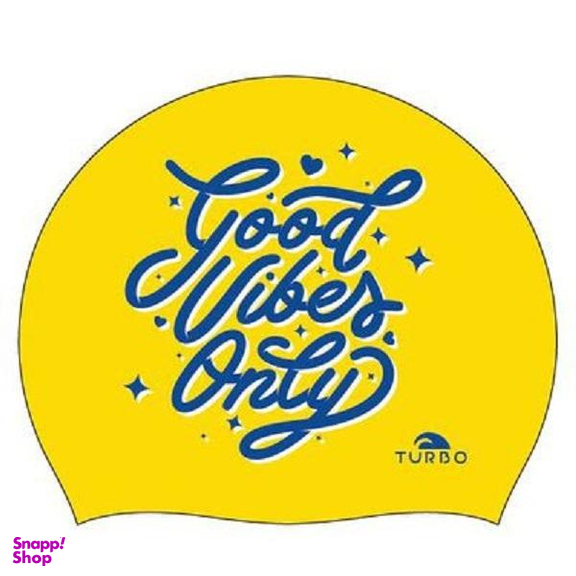 کلاه شنا توربو مدل GOOD VIBES