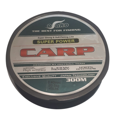 نخ ماهیگیری اوساکو مدل super power carp سایز0.40 میلی متر