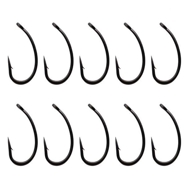 قلاب ماهیگیری کایدا مدل CURVED SHANK سایز 4 بسته 10 عددی