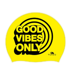 کلاه شنا توربو مدل GOOD VIBES ONLY