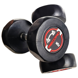 دمبل رکورد مدل new وزن 5 کیلوگرم مجموعه 2 عددی