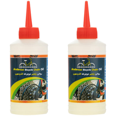 روغن زنجیر دوچرخه اندرسون مدل A200 حجم 80 میلی لیتر بسته 2 عددی