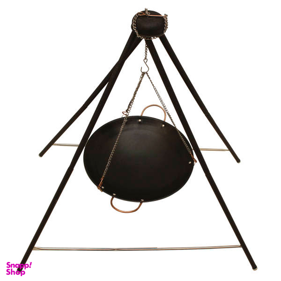 استند و ساج و گریل سفری کوه‌ مان (Koohmaan) مدل 4POD Grillwok