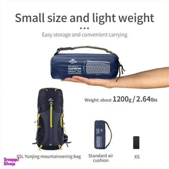 زیرانداز بادی دو نفره نیچرهایک (Naturehike) مدل NH19Z055-P/New