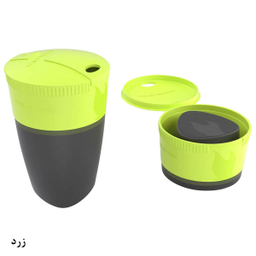 لیوان سفری لایت مای فایر مدل Pack up Cup F2022 گنجایش 0.26 لیتر