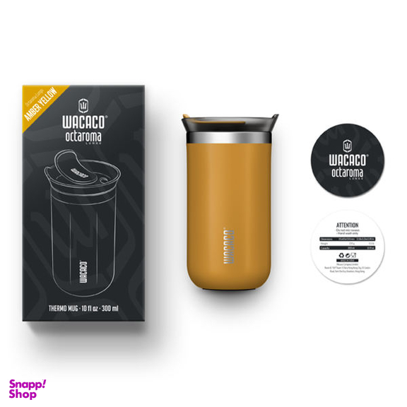 ماگ سفری واکاکو مدل OCTAROMA LUNGO AMBER کد F2022