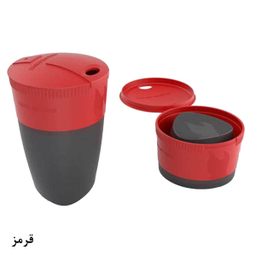 لیوان سفری لایت مای فایر مدل Pack up Cup F2022 گنجایش 0.26 لیتر