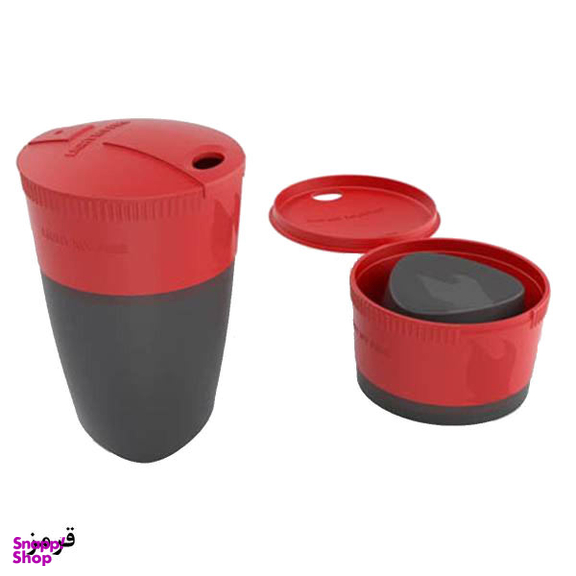 لیوان سفری لایت مای فایر مدل Pack up Cup F2022 گنجایش 0.26 لیتر