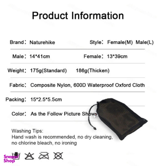 گتر کوهنوردی نیچرهایک (Naturehike) مدل NH20HJ011