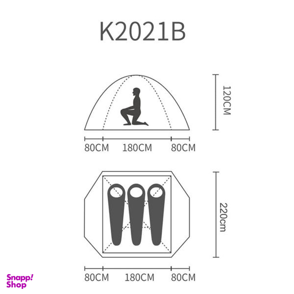 چادر پکینیو (Pekynew) مدل K2021B کد F2022