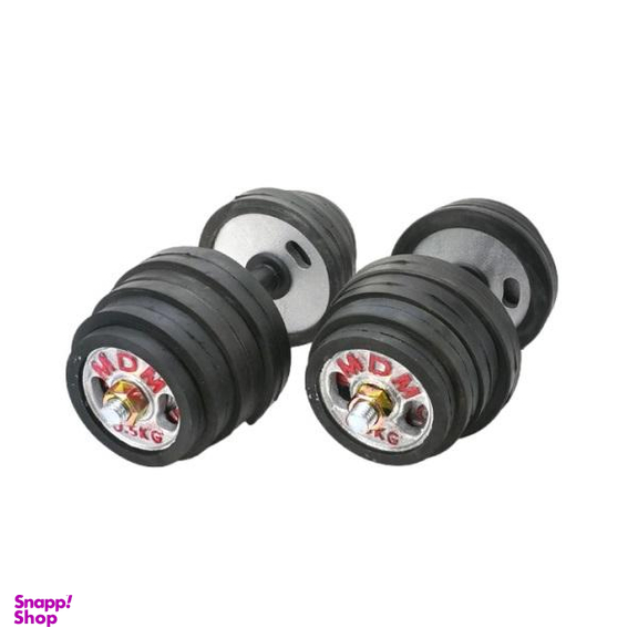 دمبل مدل MDM وزن 10 کیلوگرم بسته 2 عددی