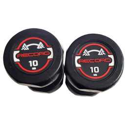 دمبل رکورد مدل new وزن 10 کیلوگرم بسته 2 عددی