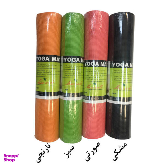 زیر انداز یوگا مت (Yoga Mat) کد 1936 ضخامت 6 میلی متر