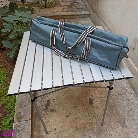 میز آلومینیومی تاشو پرستیژ مدل 4 نفره