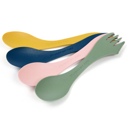 مجموعه قاشق و چنگال سفری لایت مای فایر مدل Spork Original BIO 4 Pack