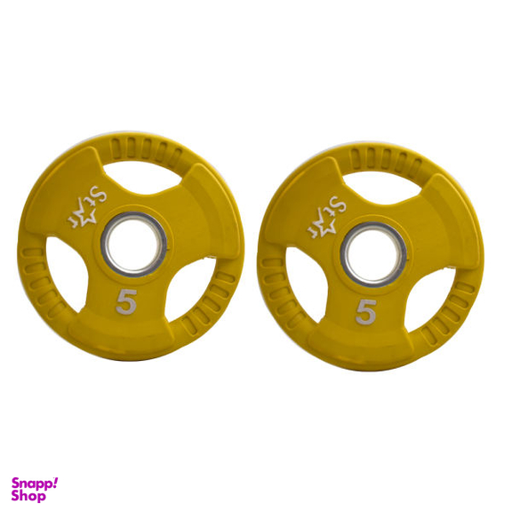 وزنه هالتر استار (Star) کد 805 وزن 5 کیلوگرم بسته 2 عددی