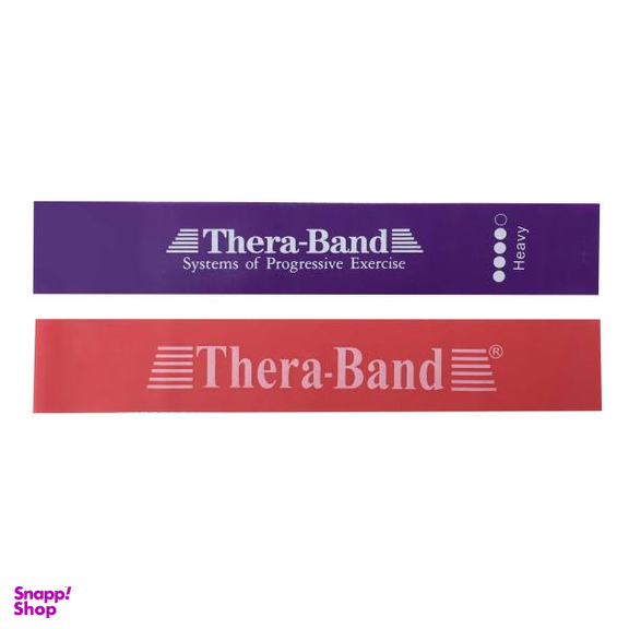 کش مینی لوپ ترابند (Thera Band) مدل ترکیبی H بسته 2 عددی