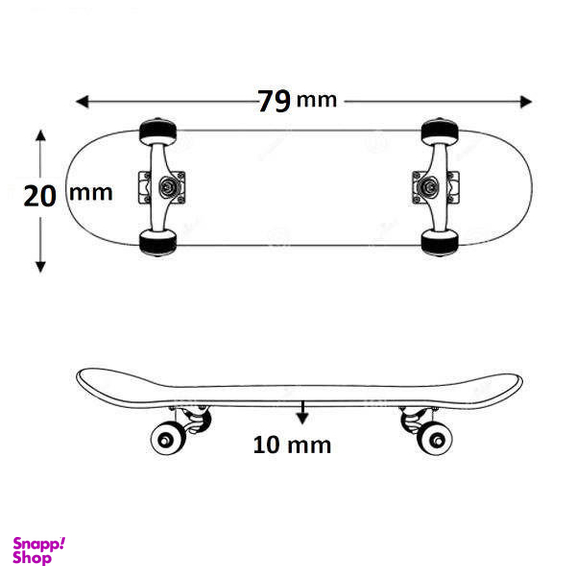 اسکیت بورد مدل اسپرت رانرز SRBF115
