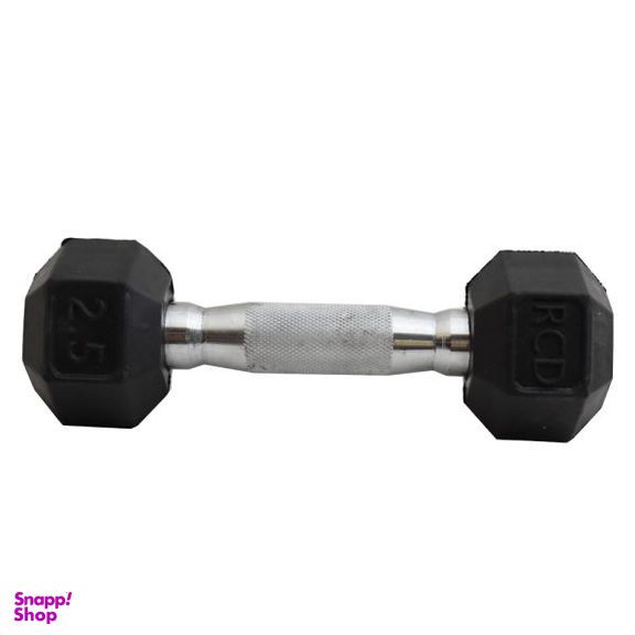 دمبل آر سی دی مدل 1400 وزن 2.5 کیلوگرم بسته 2 عددی