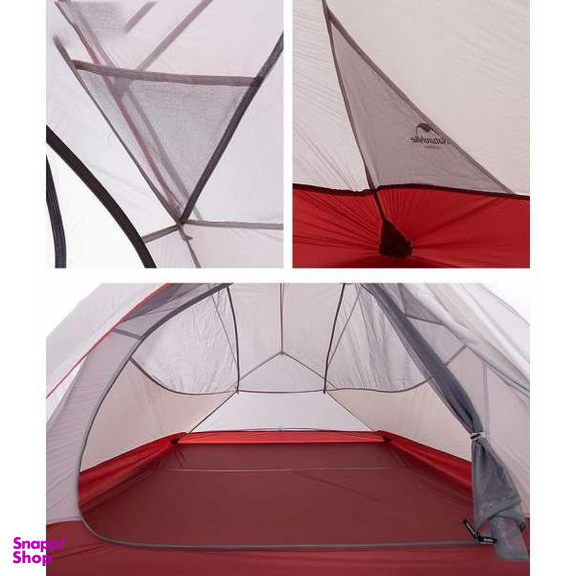 چادر مسافرتی 3 نفره نیچرهایک (Naturehike) مدل Cloud Up 3 210T Ultralight