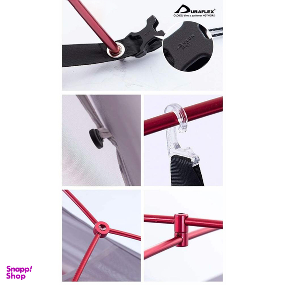 چادر مسافرتی 3 نفره نیچرهایک (Naturehike) مدل Cloud Up 3 210T Ultralight