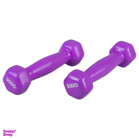 دمبل ایروبیک 0.5 کیلوگرمی بسته دو عددی