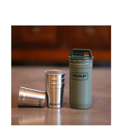 ست شات و کتابی استنلی (Stanley) طرح قدیم Shut Glass + Flask Set