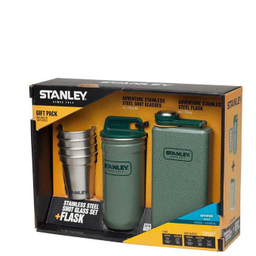 ست شات و کتابی استنلی (Stanley) طرح قدیم Shut Glass + Flask Set