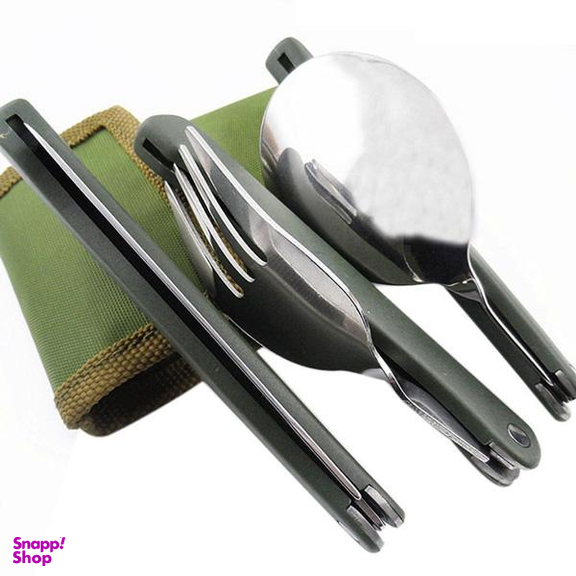 قاشق چنگال ارتشی تاشو