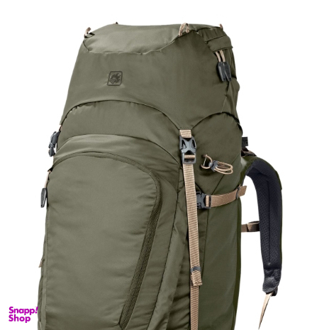کوله کوهنوردی 75 لیتر جک ولف اسکین (Jack Wolfskin) مدل Denali سبز