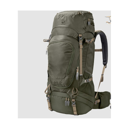 کوله کوهنوردی 75 لیتر جک ولف اسکین (Jack Wolfskin) مدل Denali سبز