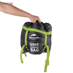 کیسه خواب نیچرهایک (Naturehike) مدل Envelope Style With Hood U250 کد Nh17s010-D سبز