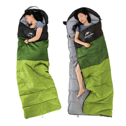 کیسه خواب نیچرهایک (Naturehike) مدل Envelope Style With Hood U250 کد Nh17s010-D سبز