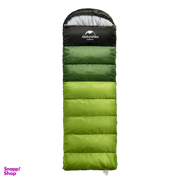 کیسه خواب نیچرهایک (Naturehike) مدل Envelope Style With Hood U250 کد Nh17s010-D سبز