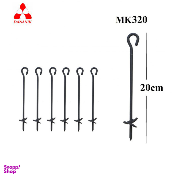 میخ چادر چرخشی دانانیک (Dananik) مدل Mk320